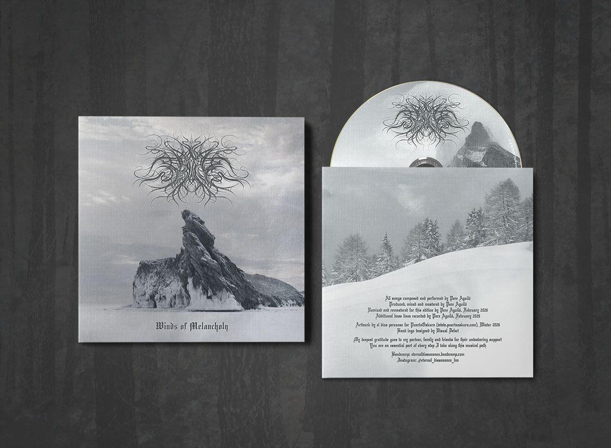 Additional artwork for "Winds of Melancholy" by Eternal Dissonance available at Darkwoods Webstore