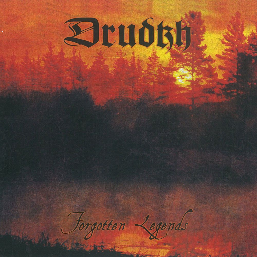 Front cover of "Forgotten Legends" by Drudkh available at Darkwoods Webstore