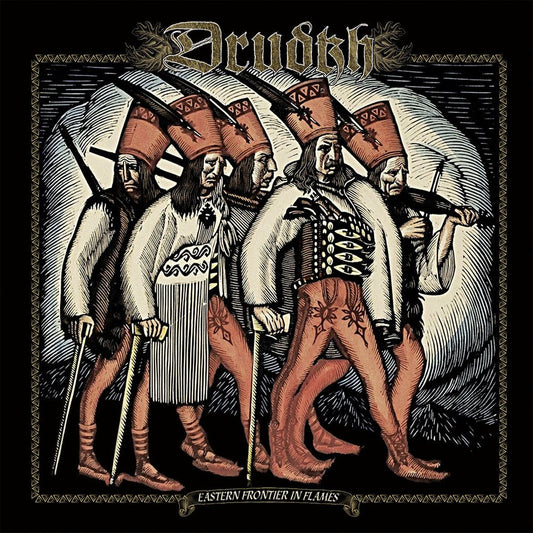 Front cover of "Eastern Frontier in Flames" by Drudkh available at Darkwoods Webstore