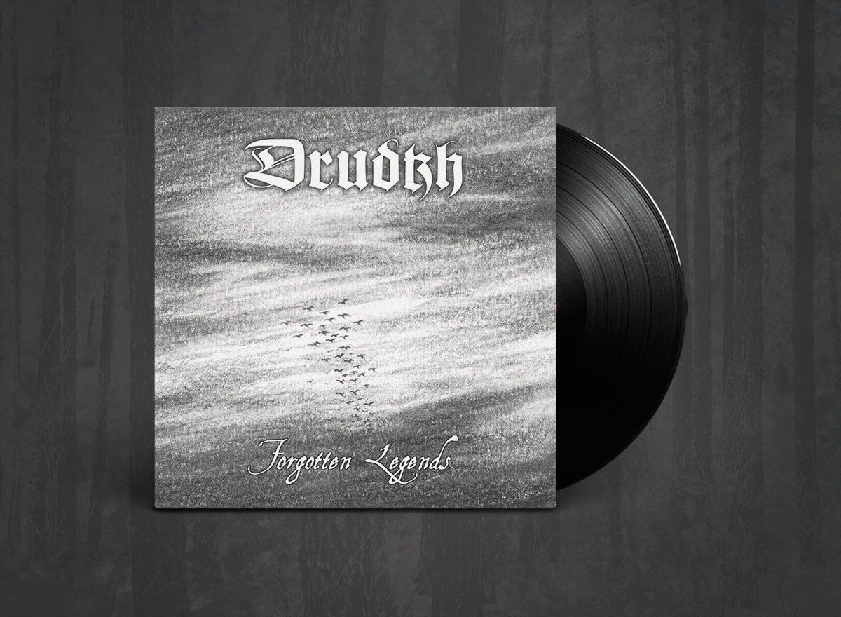 Additional artwork for "Forgotten Legends" by Drudkh available at Darkwoods Webstore