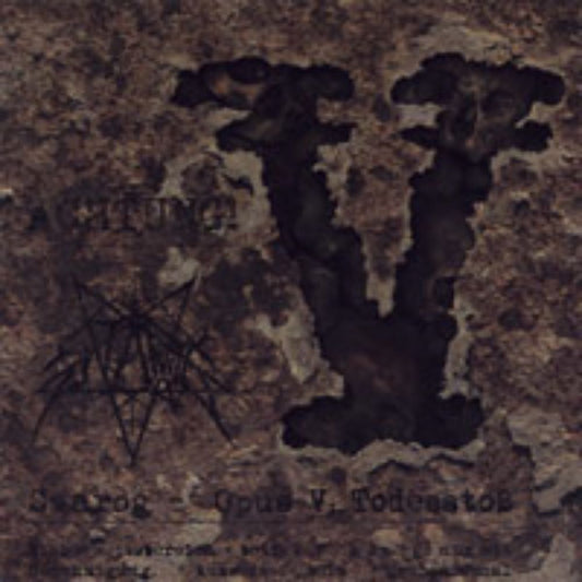 Front cover of "Opus V: Todesstoß" by Svarog available at Darkwoods Webstore