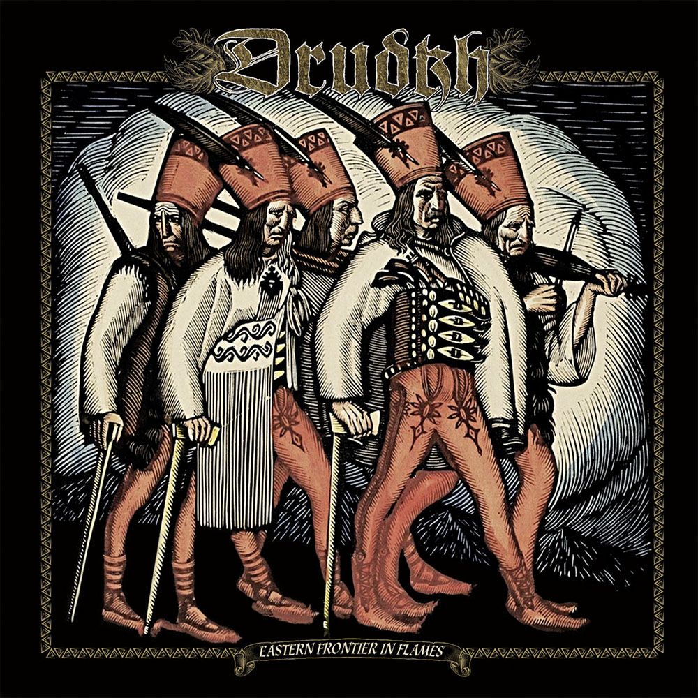 Front cover of "Eastern Frontier in Flames" by Drudkh available at Darkwoods Webstore