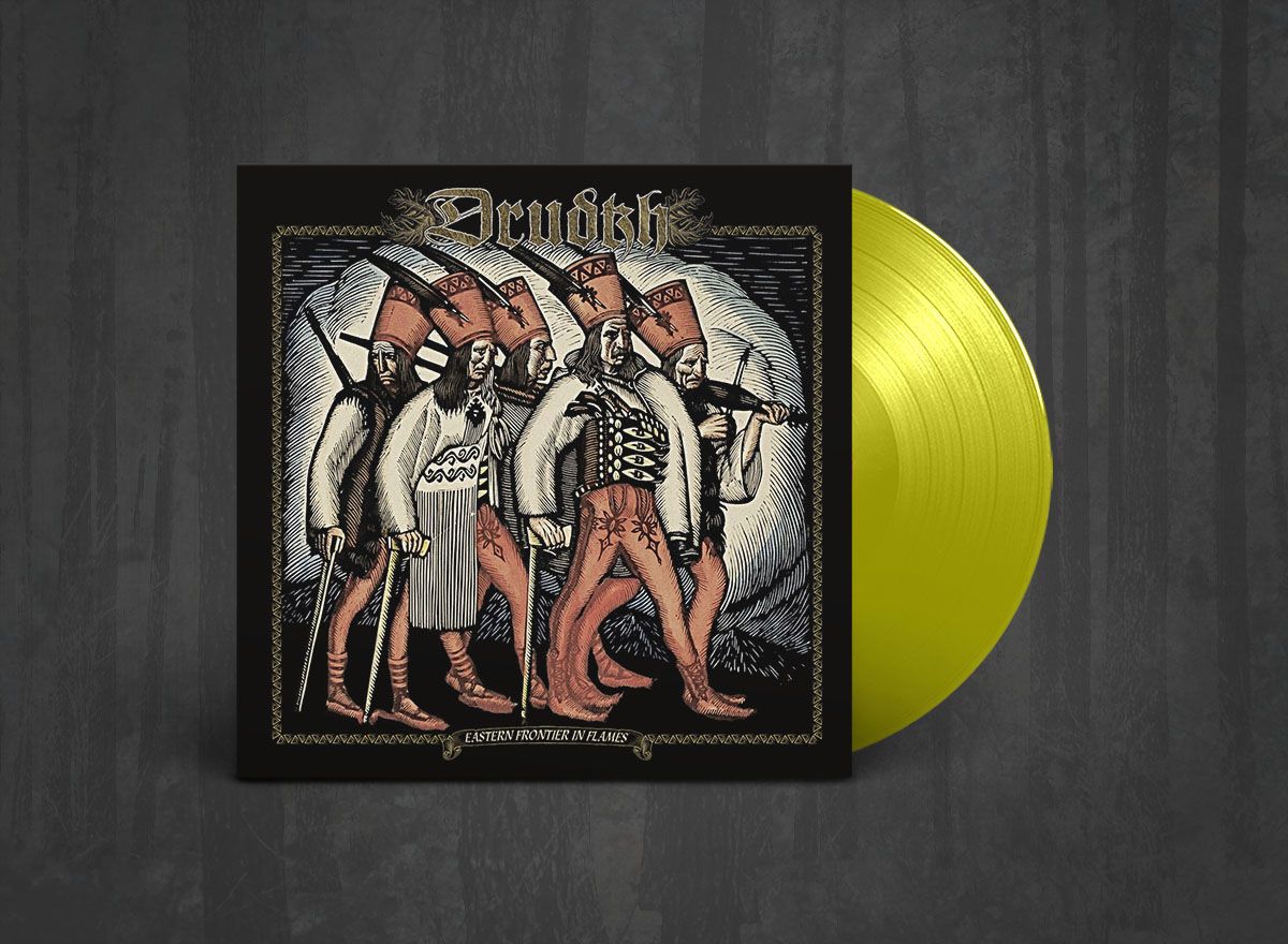 Additional artwork for "Eastern Frontier in Flames" by Drudkh available at Darkwoods Webstore
