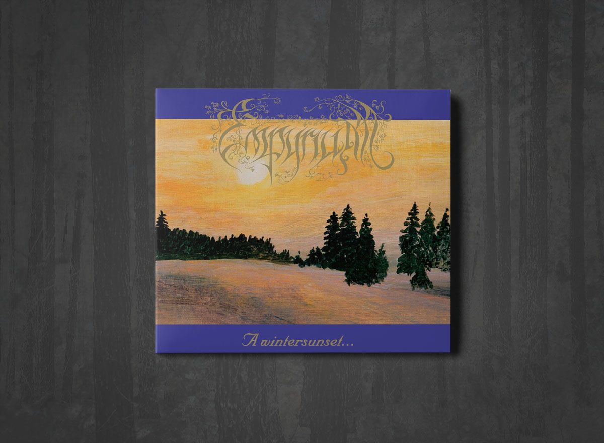 Additional artwork for "A Wintersunset..." by Empyrium available at Darkwoods Webstore