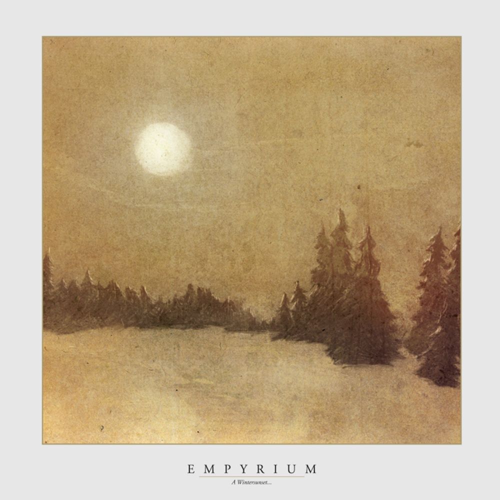 Front cover of "A Wintersunset..." by Empyrium available at Darkwoods Webstore