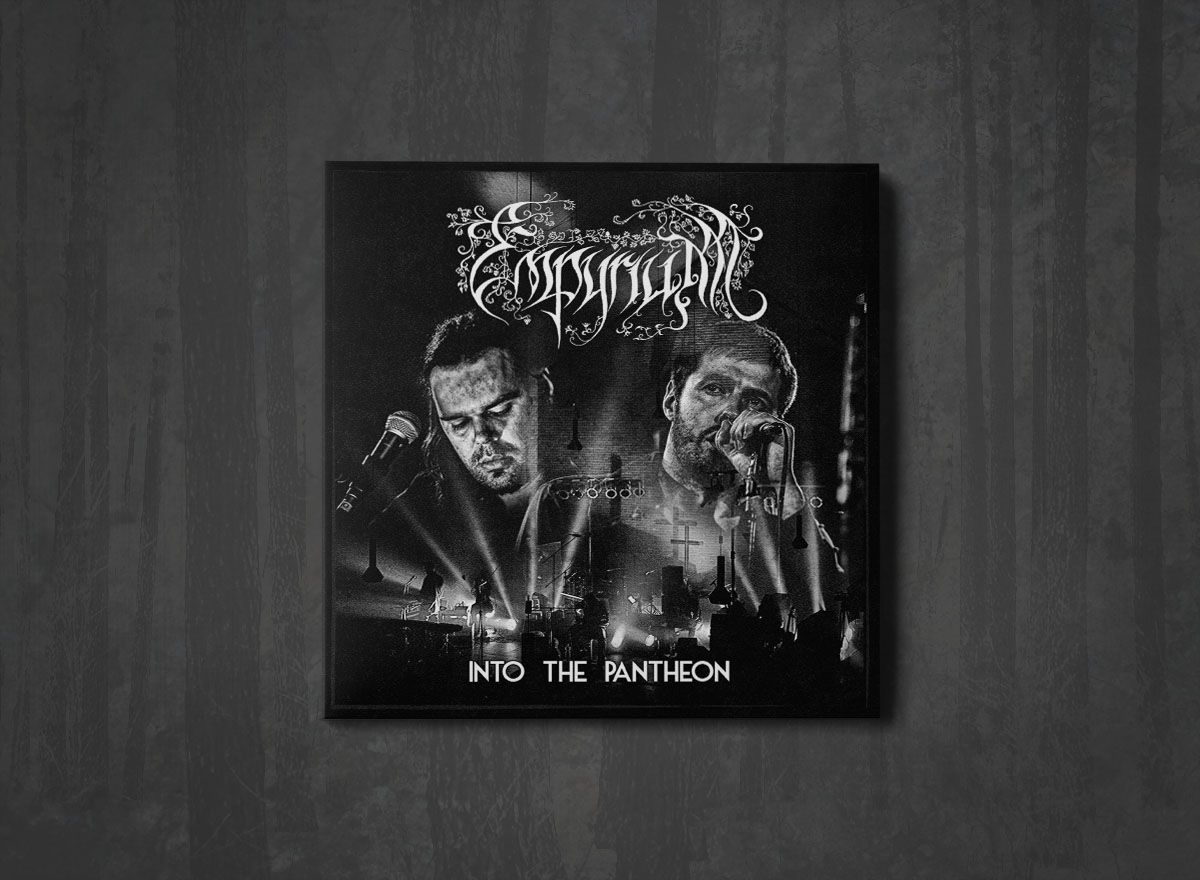 Additional artwork for "Into the Pantheon" by Empyrium available at Darkwoods Webstore