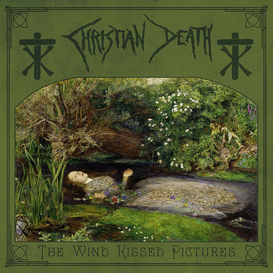 Front cover of "The Wind Kissed Pictures 2021" by Christian Death available at Darkwoods Webstore
