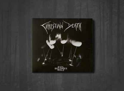 Additional artwork for "Evil Becomes Rule" by Christian Death available at Darkwoods Webstore