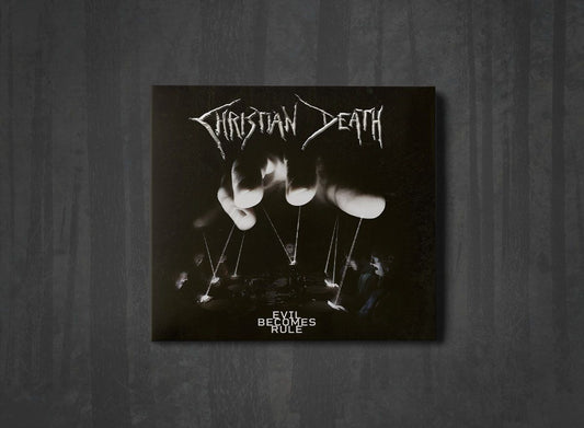 Additional artwork for "Evil Becomes Rule" by Christian Death available at Darkwoods Webstore