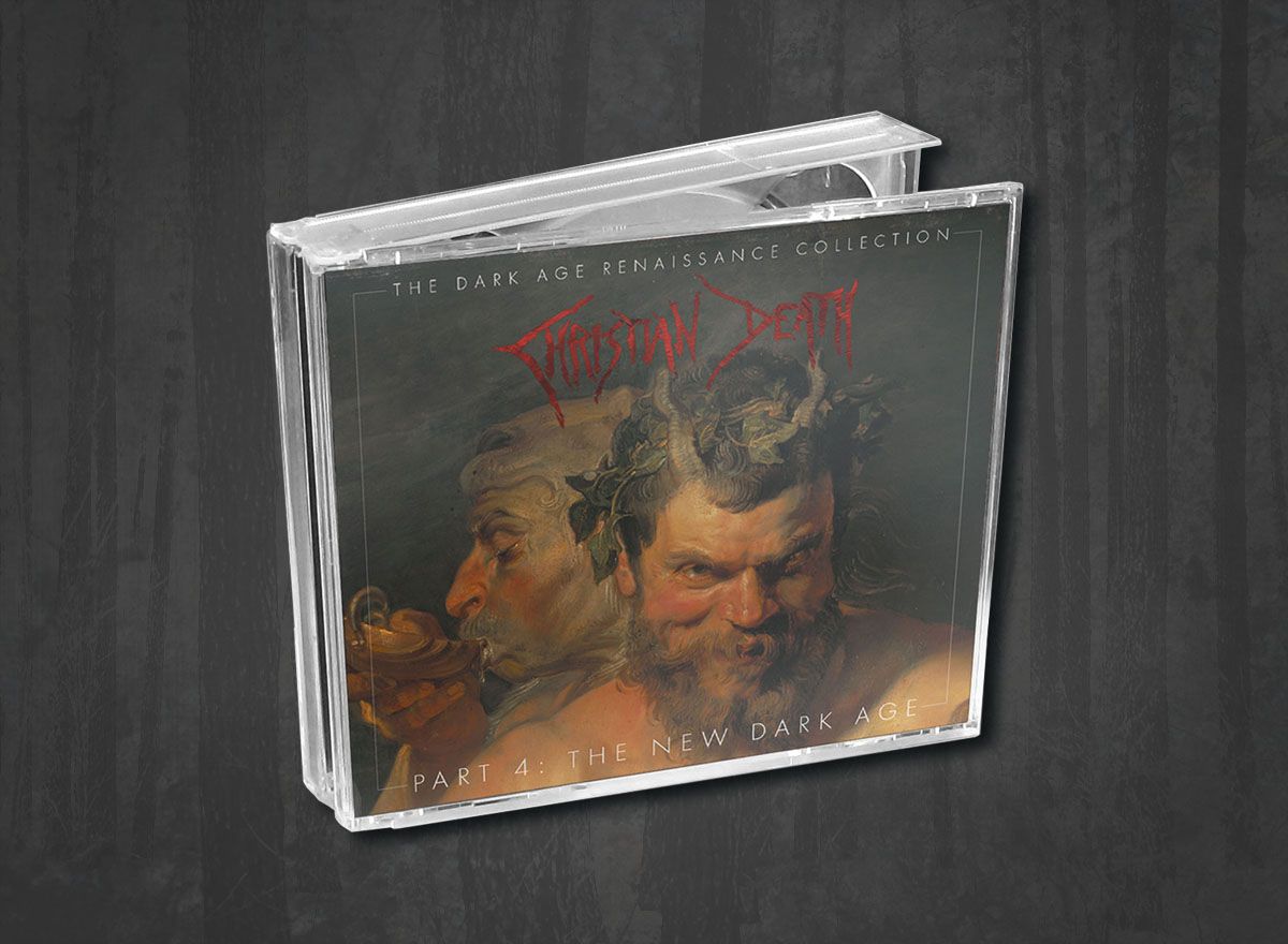 Additional artwork for "The Dark Age Renaissance Collection Part 4: The New Dark Age" by Christian Death available at Darkwoods Webstore