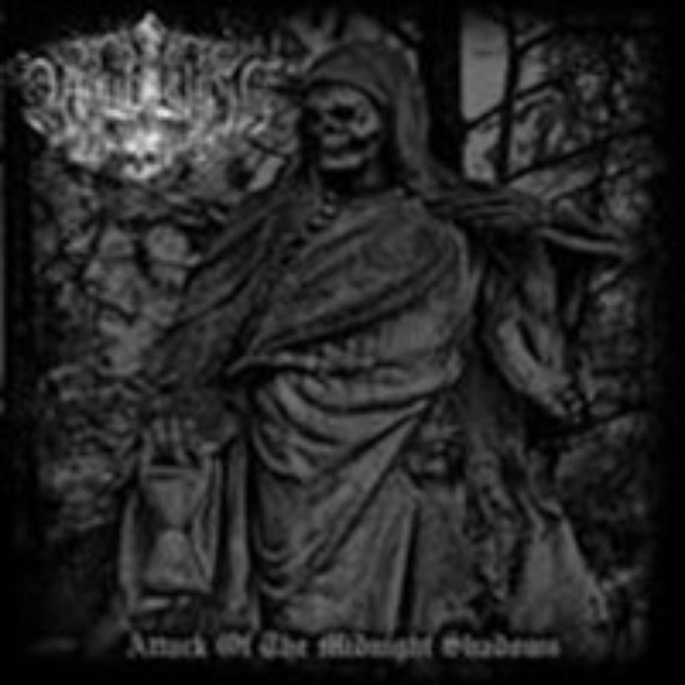 Front cover of "Attack of the Midnight Shadows" by Sekhmet / Annihilation 666 / Noctambulant available at Darkwoods Webstore