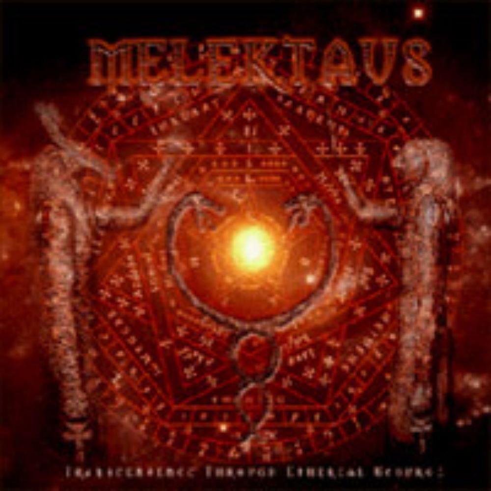 Front cover of "Trascendence Through Ethereal Scourge" by Melektaus available at Darkwoods Webstore