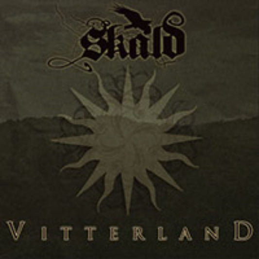 Front cover of "Vitterland" by Skald available at Darkwoods Webstore