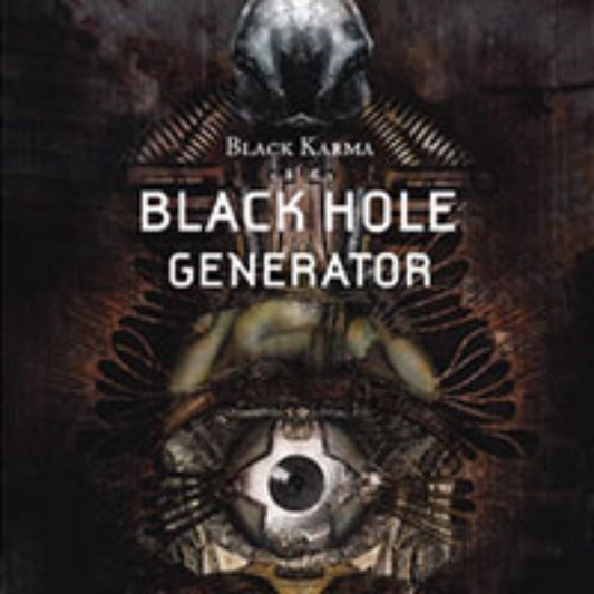 Front cover of "Black Karma" by Black Hole Generator available at Darkwoods Webstore