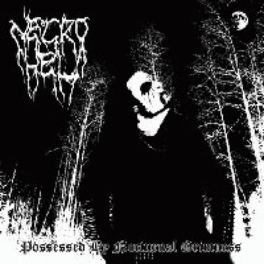 Front cover of "Possessed by Nocturnal Grimness" by Necrohell available at Darkwoods Webstore