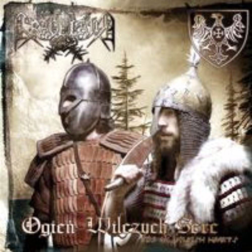 Front cover of "Ogień wilczych serc" by Graveland / Biały Viteź available at Darkwoods Webstore
