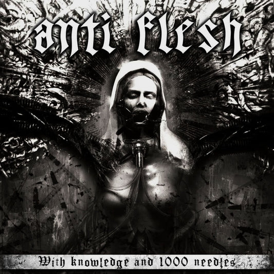 Front cover of "With Knowledge and 1000 Needles" by Anti-Flesh available at Darkwoods Webstore