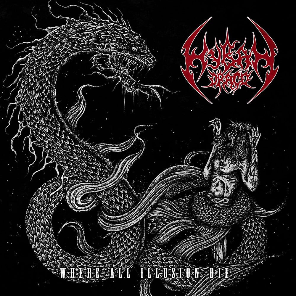 Front cover of "Where All Illusions Die" by Hyban Draco available at Darkwoods Webstore
