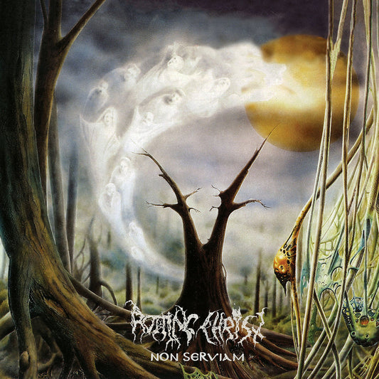 Front cover of "Non Serviam" by Rotting Christ available at Darkwoods Webstore