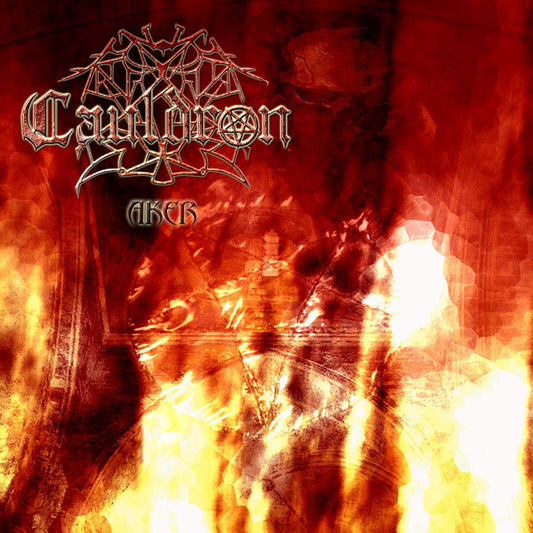 Front cover of "Aker" by Cauldron available at Darkwoods Webstore