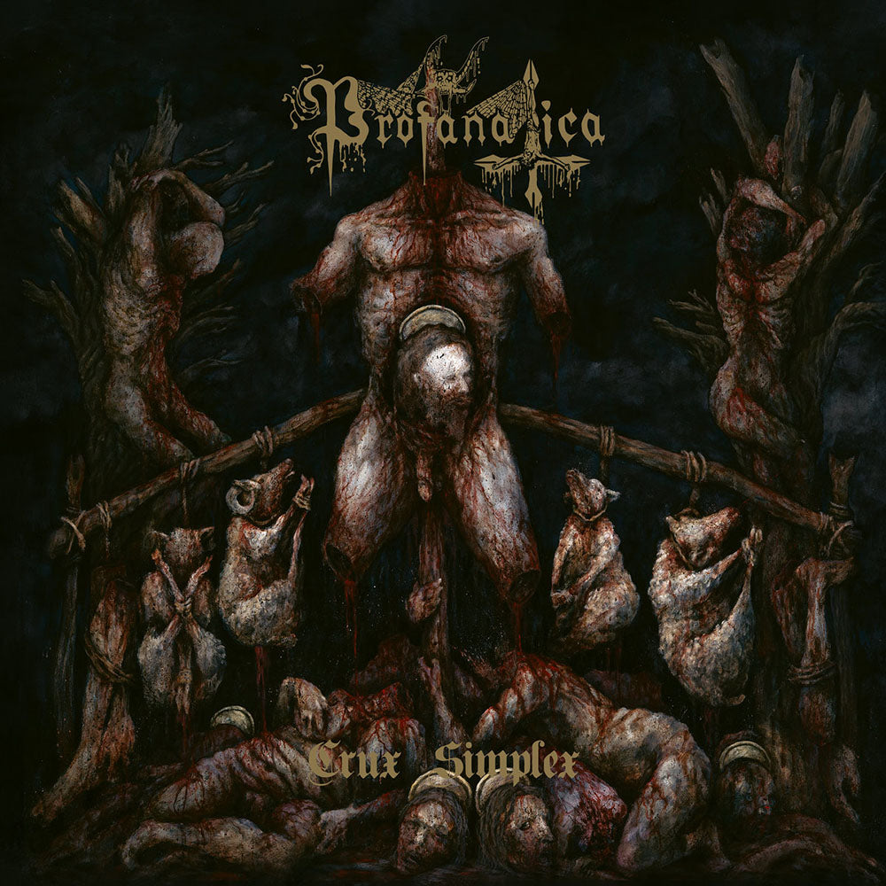 Front cover of "Crux Simplex" by Profanatica available at Darkwoods Webstore