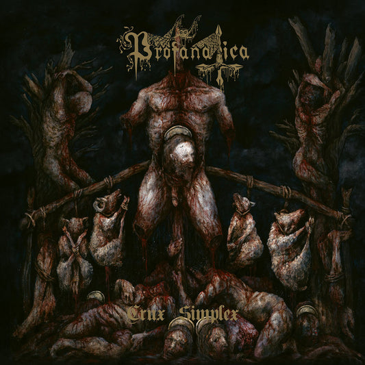 Front cover of "Crux Simplex" by Profanatica available at Darkwoods Webstore