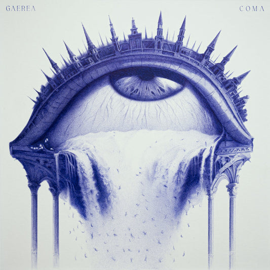 Front cover of "Coma" by Gaerea available at Darkwoods Webstore