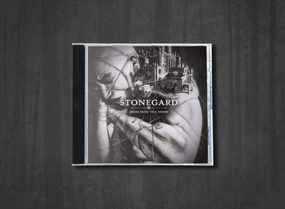 Additional artwork for "From Dusk till Doom" by Stonegard available at Darkwoods Webstore