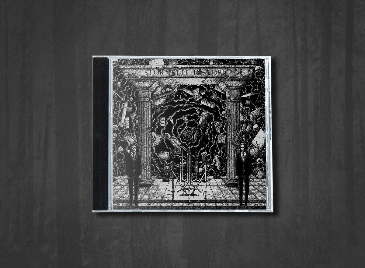 Additional artwork for "Stornelli Distopici" by Nulla+ available at Darkwoods Webstore