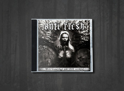 Additional artwork for "With Knowledge and 1000 Needles" by Anti-Flesh available at Darkwoods Webstore
