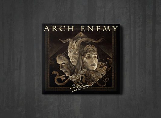 Additional artwork for "Deceivers" by Arch Enemy available at Darkwoods Webstore