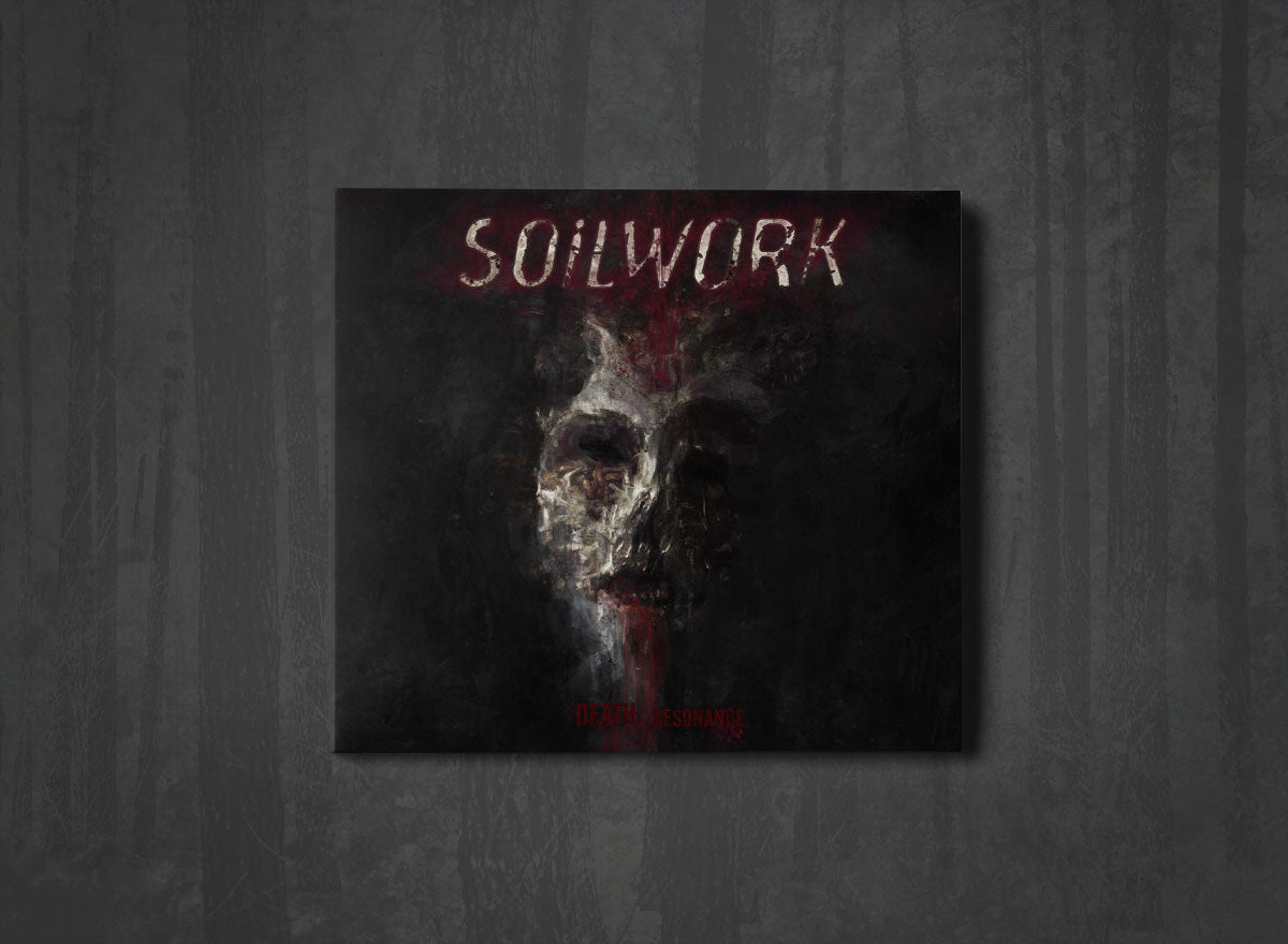 Additional artwork for "Death Resonance" by Soilwork available at Darkwoods Webstore