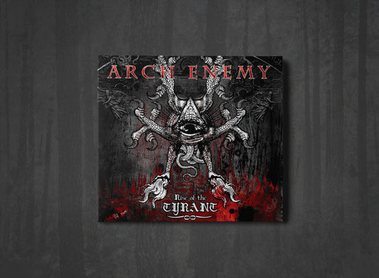 Additional artwork for "Rise of the Tyrant" by Arch Enemy available at Darkwoods Webstore
