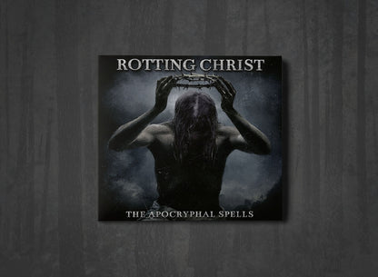 Additional artwork for "The Apocryphal Spells" by Rotting Christ available at Darkwoods Webstore