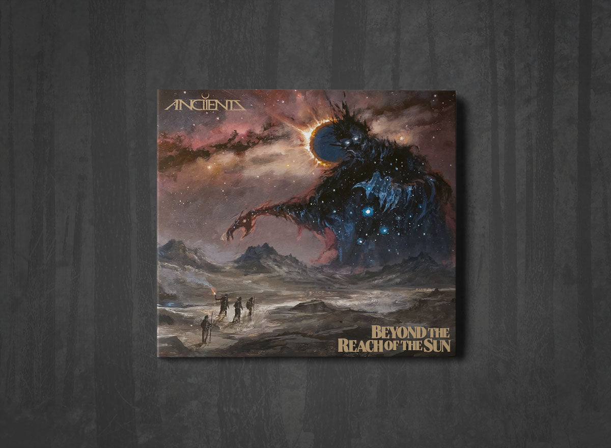 Additional artwork for "Beyond the Reach of the Sun" by Anciients available at Darkwoods Webstore