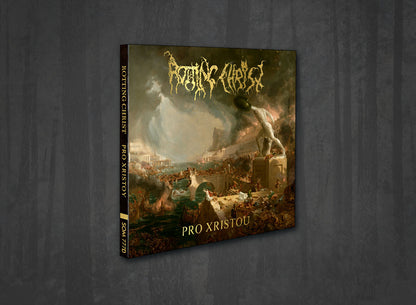 Additional artwork for "Pro Xristou" by Rotting Christ available at Darkwoods Webstore