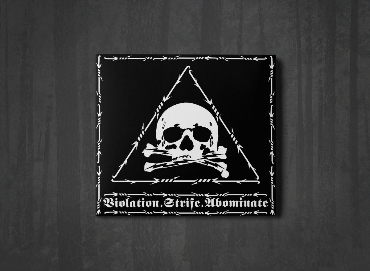 Additional artwork for "Violation.Strife.Abominate" by Revenge available at Darkwoods Webstore