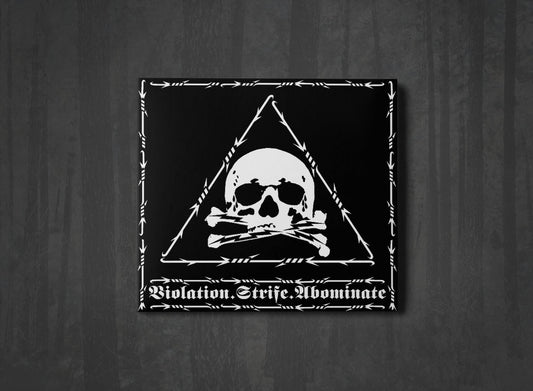 Additional artwork for "Violation.Strife.Abominate" by Revenge available at Darkwoods Webstore