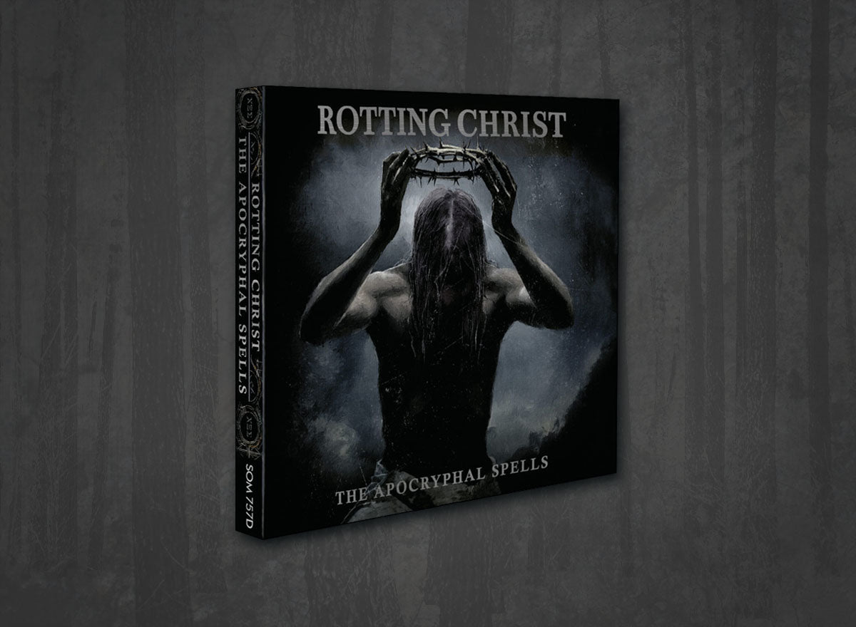 Additional artwork for "The Apocryphal Spells" by Rotting Christ available at Darkwoods Webstore