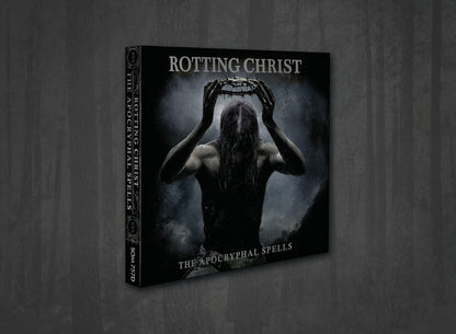 Additional artwork for "The Apocryphal Spells" by Rotting Christ available at Darkwoods Webstore