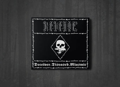 Additional artwork for "Deceiver​.​Diseased​.​Miasmic" by Revenge available at Darkwoods Webstore