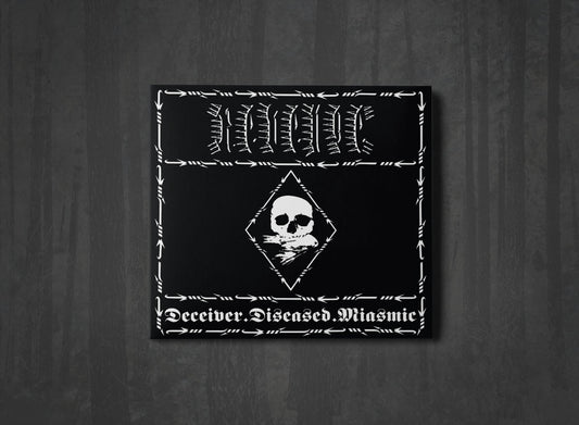 Additional artwork for "Deceiver​.​Diseased​.​Miasmic" by Revenge available at Darkwoods Webstore