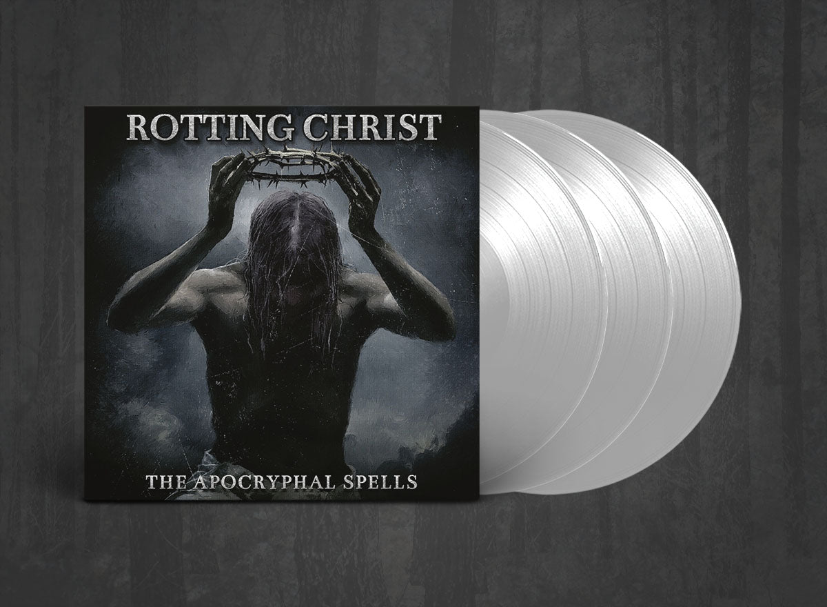 Additional artwork for "The Apocryphal Spells" by Rotting Christ available at Darkwoods Webstore