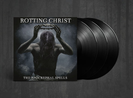 Additional artwork for "The Apocryphal Spells" by Rotting Christ available at Darkwoods Webstore