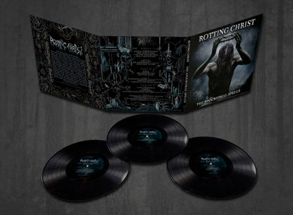 Additional artwork for "The Apocryphal Spells" by Rotting Christ available at Darkwoods Webstore