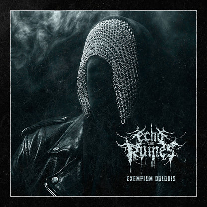 Front cover of "Exemplum Doloris" by Echo des Ruines available at Darkwoods Webstore