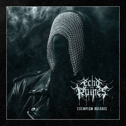 Front cover of "Exemplum Doloris" by Echo des Ruines available at Darkwoods Webstore