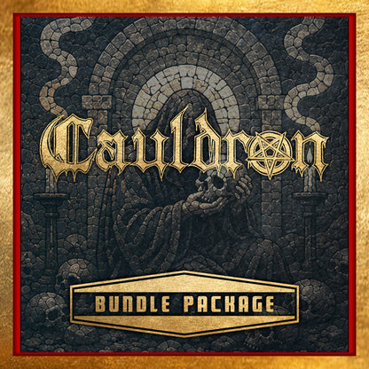 Front cover of "Golden Bundle" by Cauldron available at Darkwoods Webstore