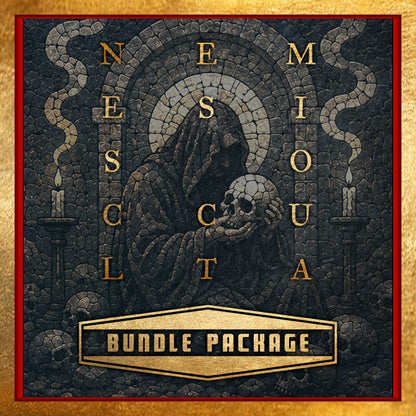 Front cover of "Golden Bundle" by Nemesis Occulta available at Darkwoods Webstore
