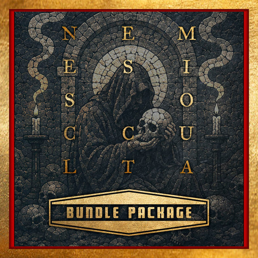 Front cover of "Golden Bundle" by Nemesis Occulta available at Darkwoods Webstore
